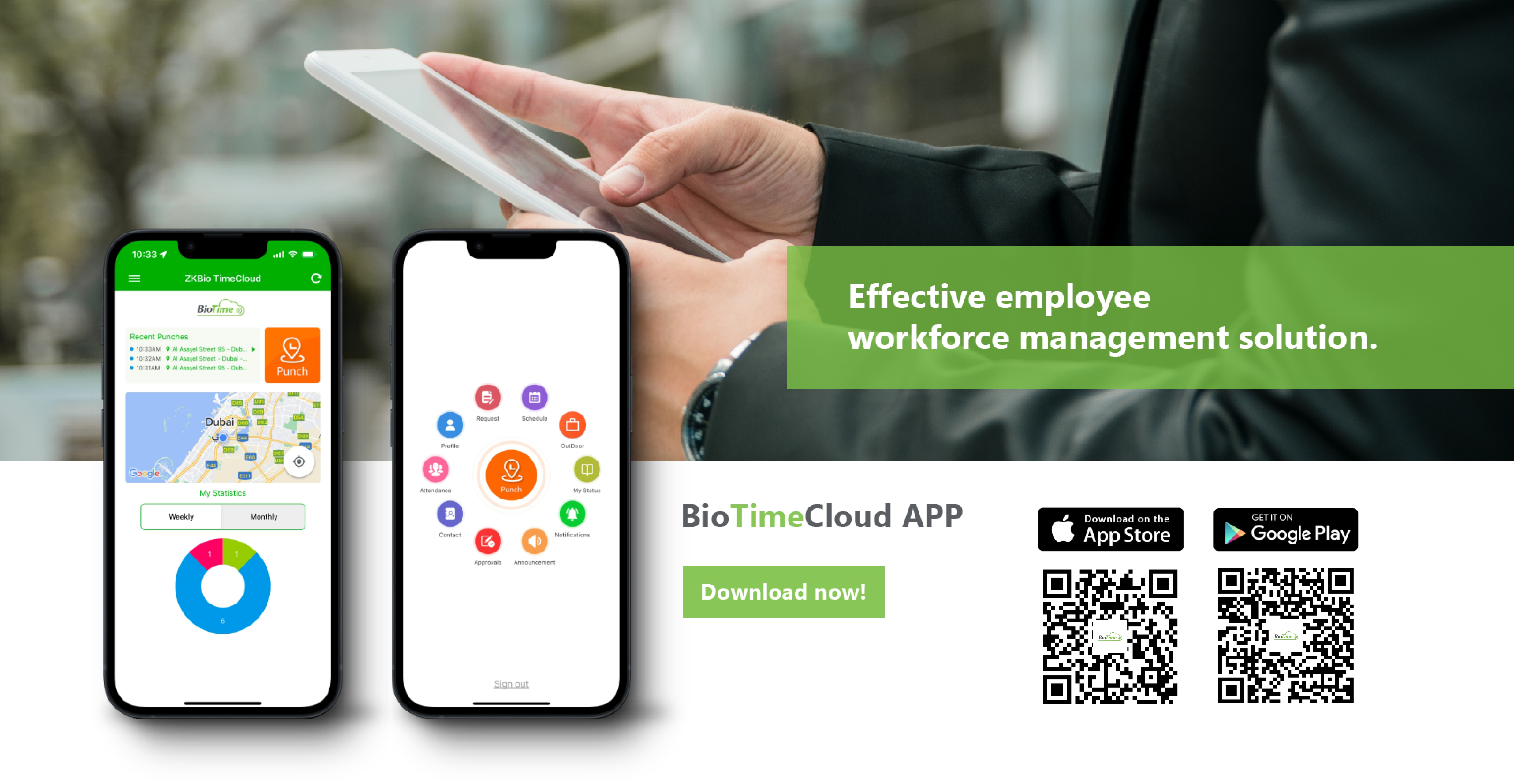 BioTime Cloud App